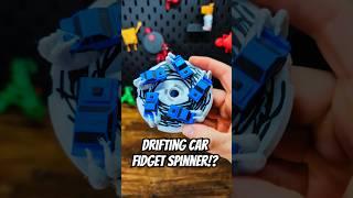 3D Printed Drifting Car Fidget Spinner Zoetrope optical illusion #3dprinting