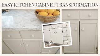 BUDGET KITCHEN RENO PART 1 (DIY cabinet makeover) (Rental Made Home ep.12)