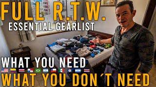 Extended Adventure Motorcycle Travel. What to Bring? All the Gear Essentials!