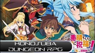 Kono Subarashii Sekai ni Syukufuku wo! Konosuba Dungeon RPG (PS Vita Gameplay)