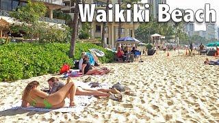 Walking Tour of Waikiki Beach in Honolulu  HAWAII PEOPLE   (2025) #walkingtour #honolulu