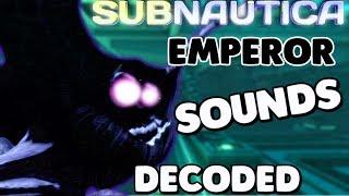 Subnautica - SEA EMPEROR SOUNDS REVEALED, PRISON UPDATE & CALL+ MAJOR CARAR VIRUS CHANGE - Gameplay