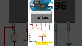 LM2596 DC to DC Buck Converter Adjustable Power Supply