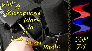 Will A Microphone Work In Line Level? Sound Speeds