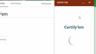 Using Google Forms? Use the Certify'em add-on to instantly send a certificate