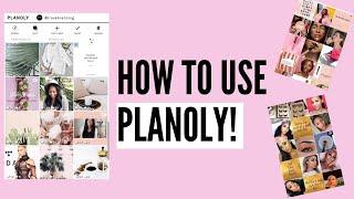How to Use Planoly to Plan out your Instagram feed!