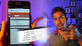 How To Change D-Link WIFI Router Password In Mobile Within 2 Minutes | Router Password Change kaise?