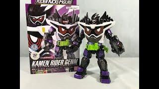 Rider Kick's Figure Legend Rider Series Kamen Rider Genm God Maximum Gamer lvl Billion Review