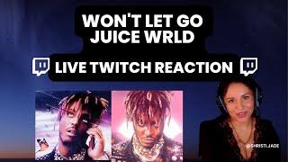 REACTING LIVE TO #juicewrld - Won't Let Go (Live TWITCH reaction with my followers)