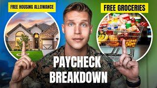 Military Paycheck Breakdown 2024: How Much I Really Get Paid in the Marine Corps
