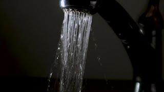 Running Water From A Faucet Stock Video