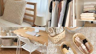 SUB) clean and organize my room with me     | IKEA ıtems 