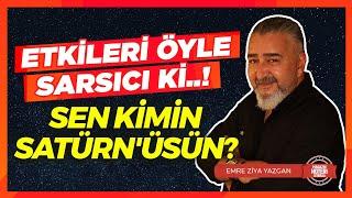 ETKİLERİ HALA SÜRÜYOR! Sen Kimin Satürn'üsün? "Satürn Retrosunun Engelleyici Bir Hali Var!"