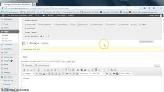 WordPress Tutorial 8: Revert to Previous Page Content