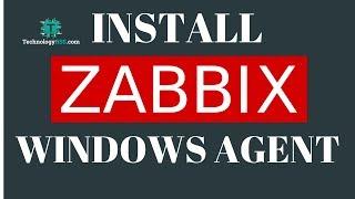 How To Install Zabbix Agent Into Windows Using Command Line