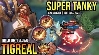 TIGREAL BEST BUILD 2025 | BUILD TOP 1 GLOBAL TIGREAL GAMEPLAY | MOBILE LEGENDS