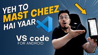 I installed VS Code on Android phone! (See how it performed) 