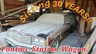 1977 Pontiac Grand Safari Station Wagon Forgotten for 30 YEARS!