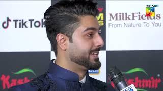 Zaviar Nauman Ijaz At Red Carpet - Kashmir 8th HUM Awards - HUM TV