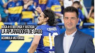 GOLEÓ Y GUSTÓ LA APLANADORA DE GAGO | BOCA 4-0 A DEFENSA Y JUSTICIA