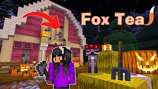 Fox Tea 03: Building a Barn in Minecraft, but its HAUNTED