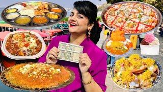 Living on Rs 1000 for 24 Hours Challenge | Udaipur Food Challenge