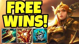 Leona is literally FREE WINS with this new update... (INSANE WINRATE!)