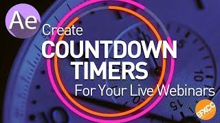 Create Countdown Timers For Your Live Webinars in Adobe After Effects