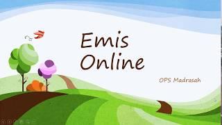 Emis Online - Daftar OPM (Register Baru)