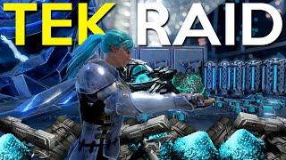 Raiding This Tek Base Made Me The Wealthiest Solo Player - ARK