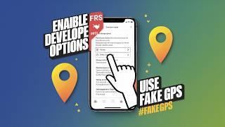 How to enable Developer Options and Use Fake Gps #frs #fakegps