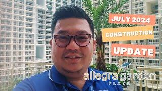 DMCI Homes Allegra Garden Place near BGC and Ortigas | July 2024 Construction Update