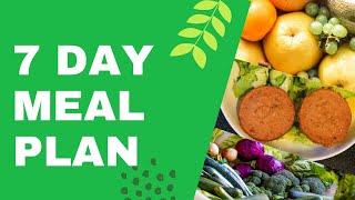 7 DAY MEAL PLAN AND A NIGERIAN FOOD TIME TABLE FOR A FAMILY