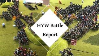 Hundred Years War Battle Report (SWORDPOINT Rules & HYW Supplement)