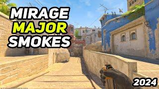 CS2 Mirage - Major Smokes That Will Take Your Gameplay To The Next Level