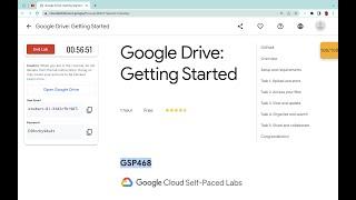 Google Drive: Getting Started || #qwiklabs || #GSP468