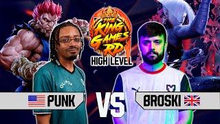 SF6 ▰PUNK (AKUMA) VS BROSKI (AKI) ▰ High Level Gameplay  streetfighter6