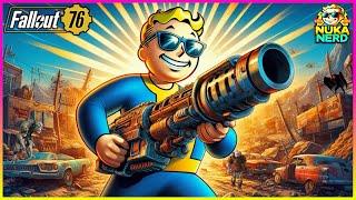 ️Live Fallout 76: Boom and Boom: Building the Ultimate Heavy Gun! #fallout76 #goodvibes