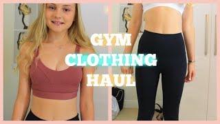 GYM CLOTHING HAUL (try on)