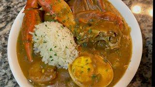 LOUISIANA SEAFOOD STEW | CAJUN SEAFOOD SOUP| SEAFOOD COURT BOUILLON