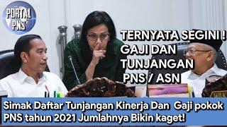 Simak Daftar Tunjangan Kinerja Dan  Gaji pokok  PNS tahun 2021 Jumlahnya Bikin kaget!