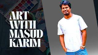 Let's Create Art Together! | Art Lessons with Masud Karim