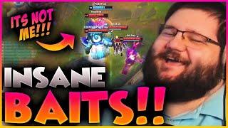 PINK WARD SHACO WITH THE MOST HILARIOUS CLONE BAITS!!