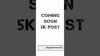 5K POST COMING SOON ‎@deepakumar solai  #deepakumarsolai #fullscreensolai