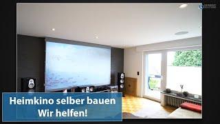 100 Zoll Heimkino im Wohnzimmer selber bauen - Wir unterstützen euch!