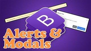 Bootstrap 4 Alerts & Modals | BOOTSTRAP 4 TUTORIAL