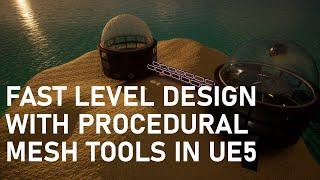 Rapid Level Design w/ Procedural Mesh & Geometry Script: Migrating The Lyra Tools & Cold Storage