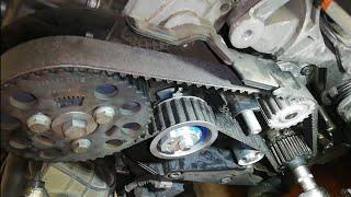 Audi A4 B7 1,9 Pdtdi #BRB#BKE# 85 kw timing belt and water pump repleacement