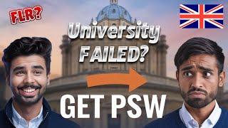 [HOW I APPLIED PSW IN UK] FAILED in University? | Extend Your Visa In A Legal-Way! Results Delay UK