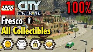 LEGO City Undercover - Fresco 100% Guide (All Collectibles) Free Roam Gameplay